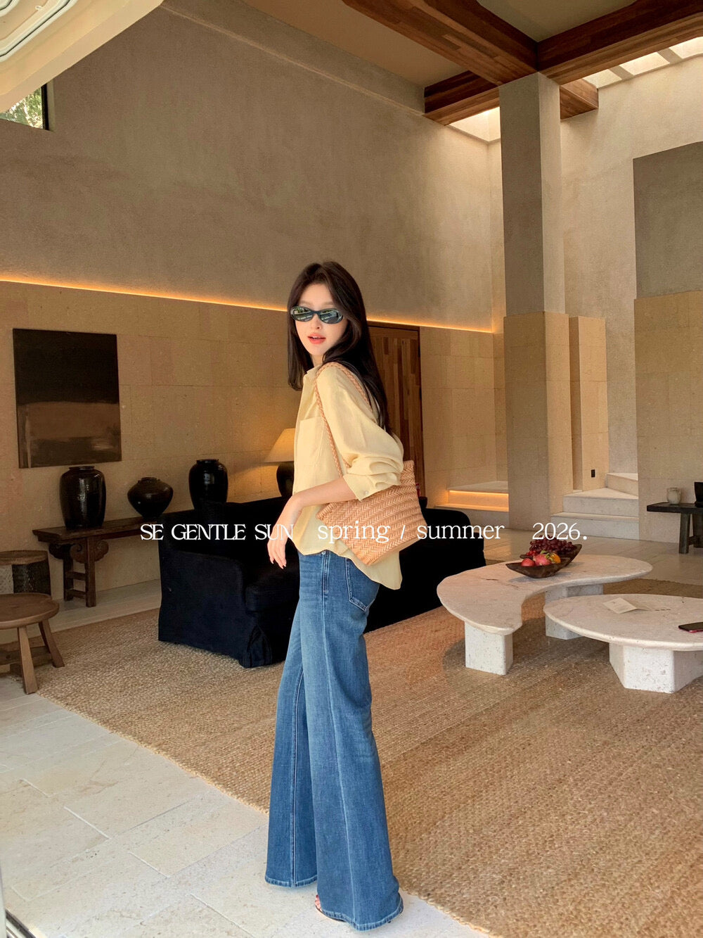 Marie Denim Bell-Bottoms Jeans
