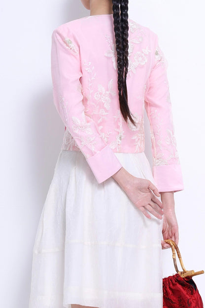 Liang Orient Embroidered Organza Jacket