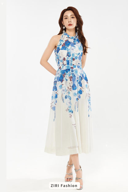 Daisy Pleated Floral Dress