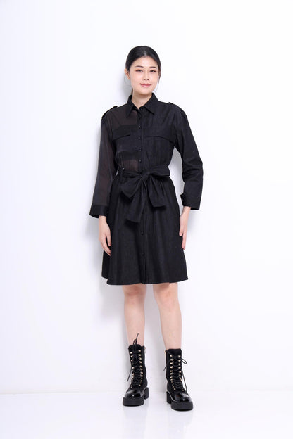 Jeon Denim Shirt Dress