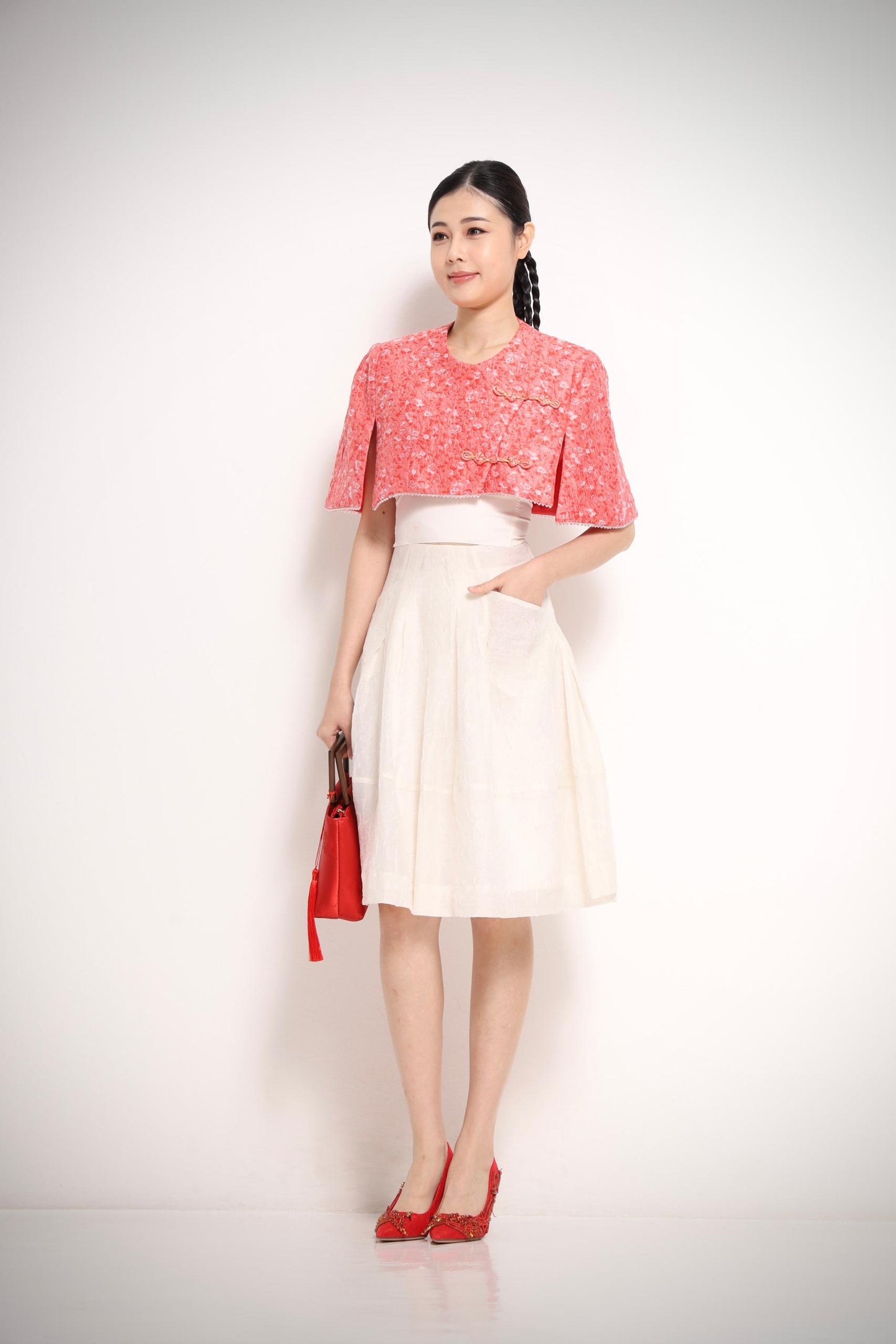 Lucy Organza A-line Skirt