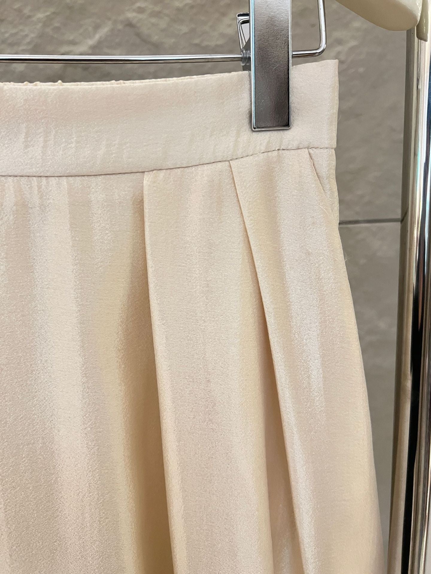 Valentina Pleated A-line Skirt