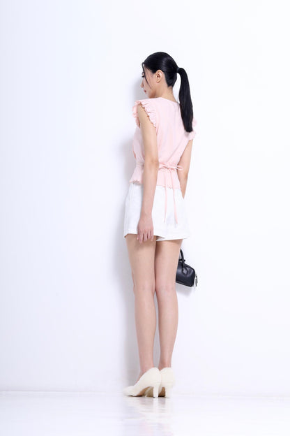 Lorraine V-Neck Lace Blouse