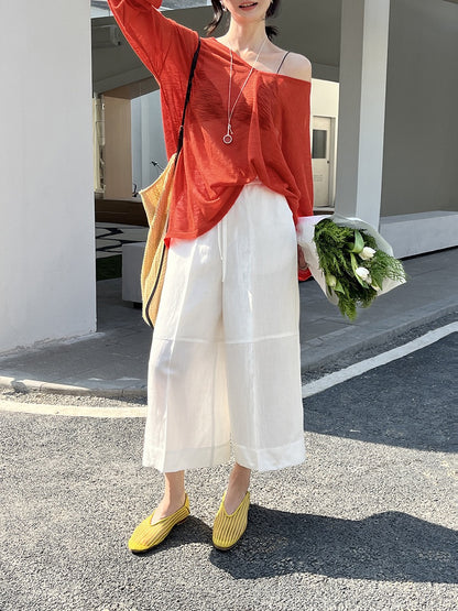 Gracetina Linen Culottes