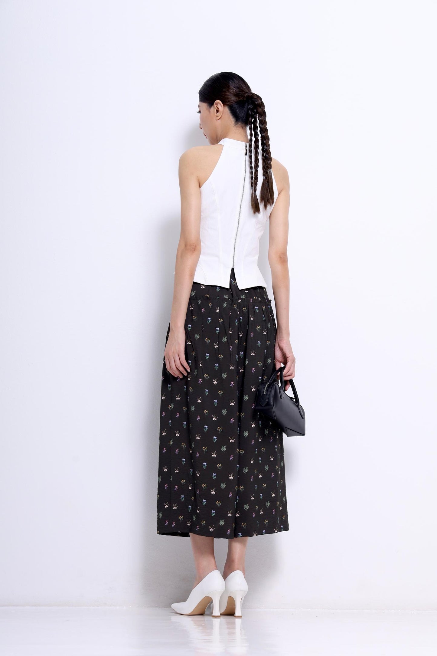 Sylvia Cut Out Ribbon Top