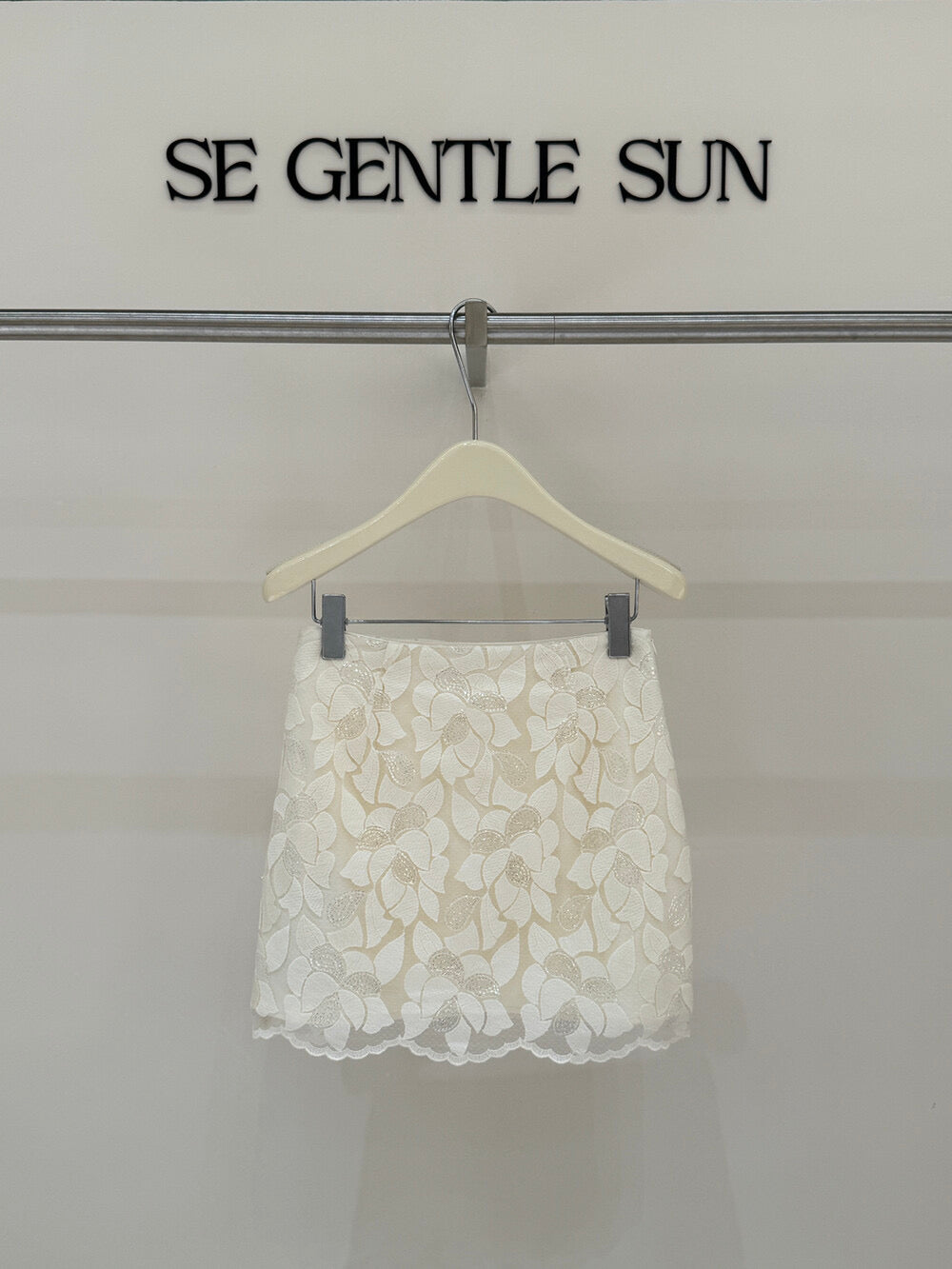 Ariel Sequins Mini Skirt