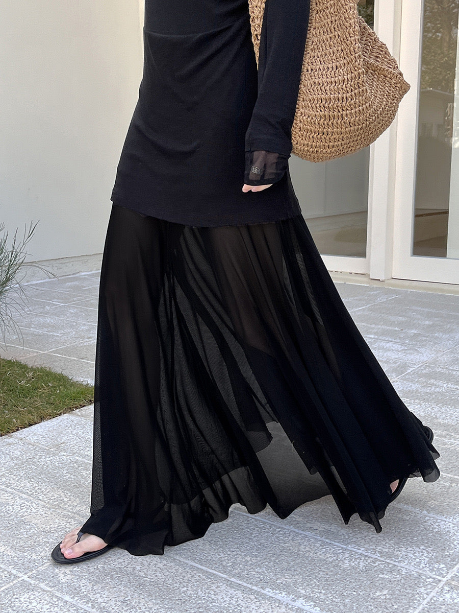 Reina Asymmetrical Tencel Dress