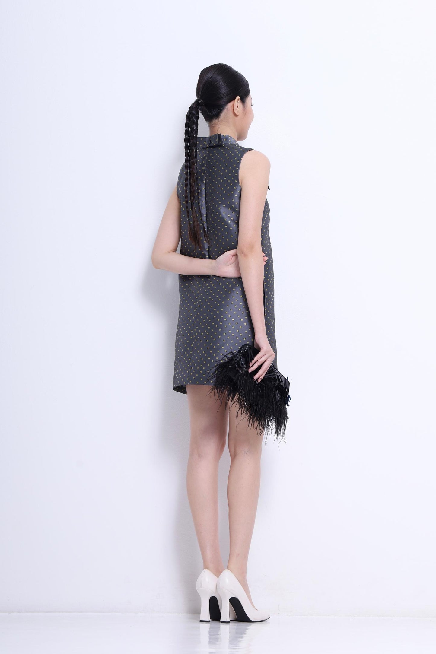 Xin Bow Babydoll Dress
