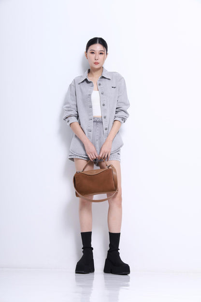 Mindy Oversized Denim Shirt