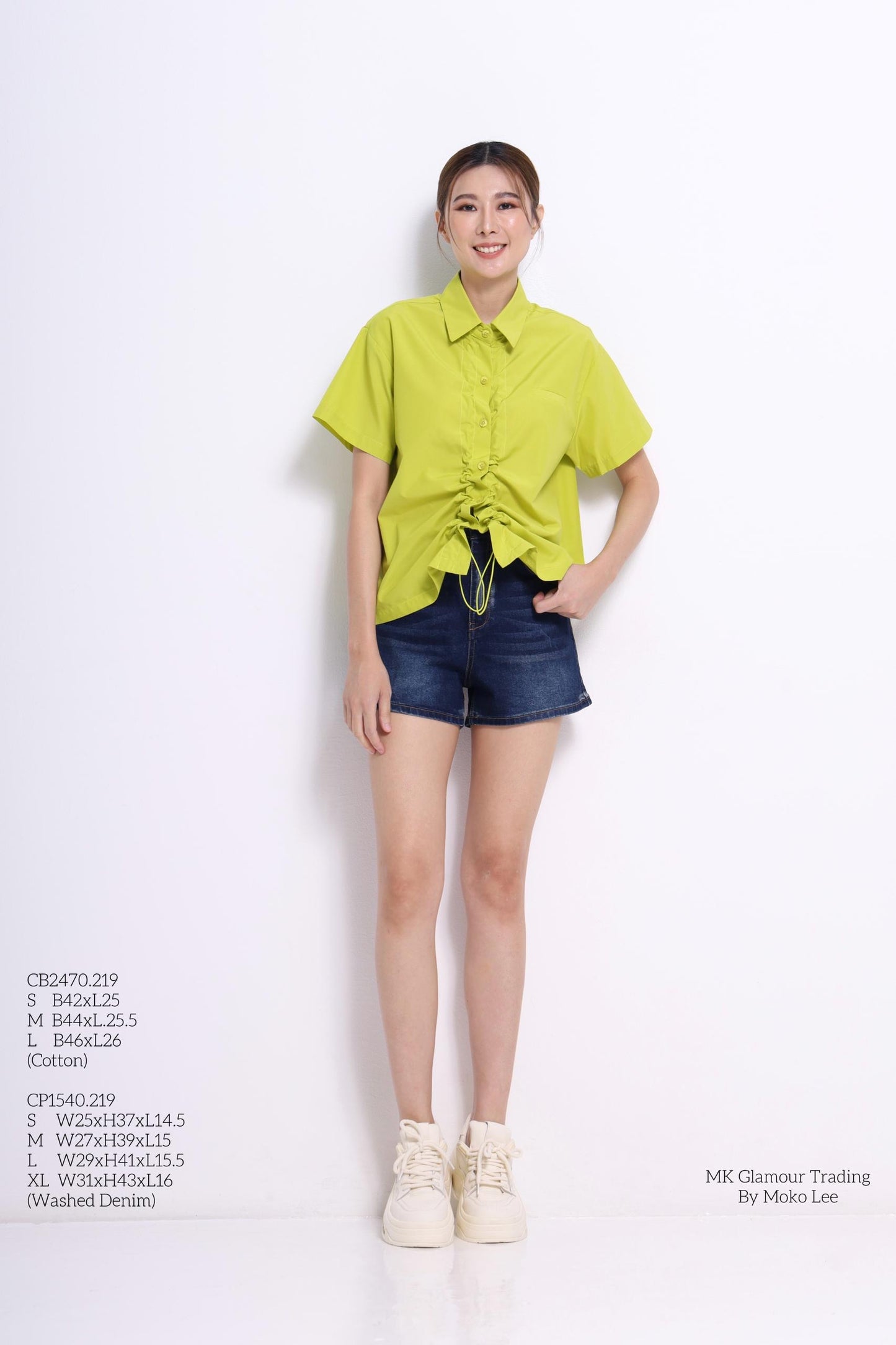 Mandy Drawstring Loose Shirt