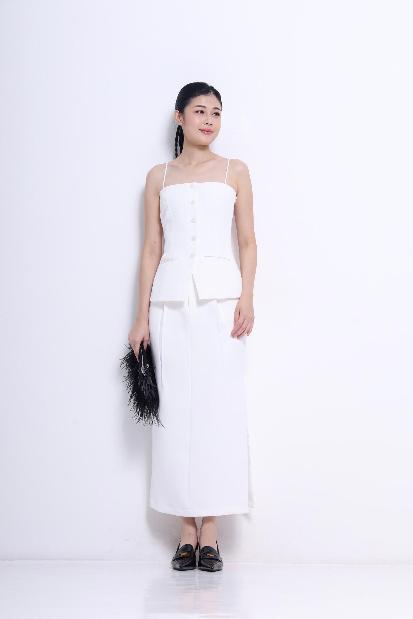 Bianca Column Maxi Skirt