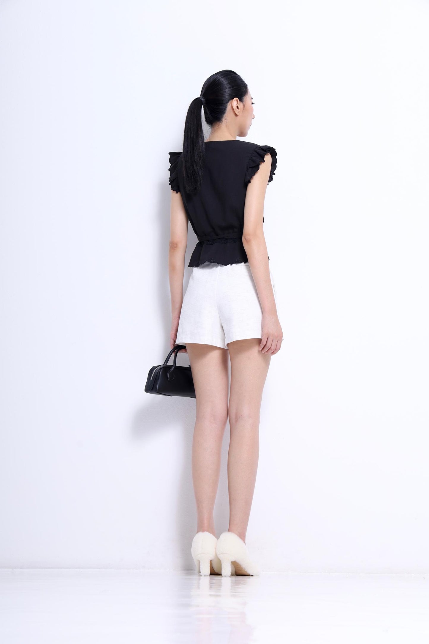 Lorraine V-Neck Lace Blouse
