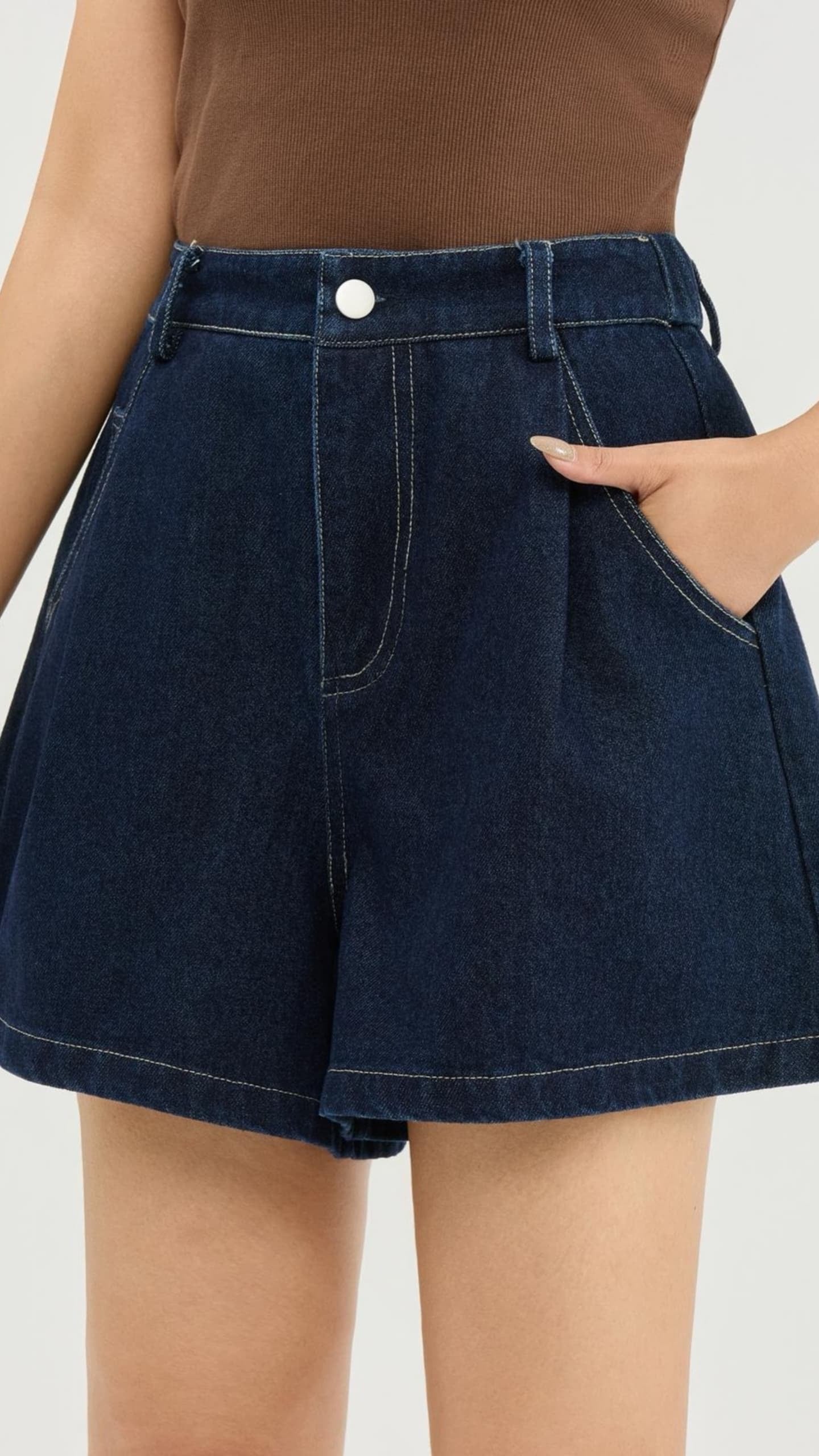 Ziri Denim Vest Setwear