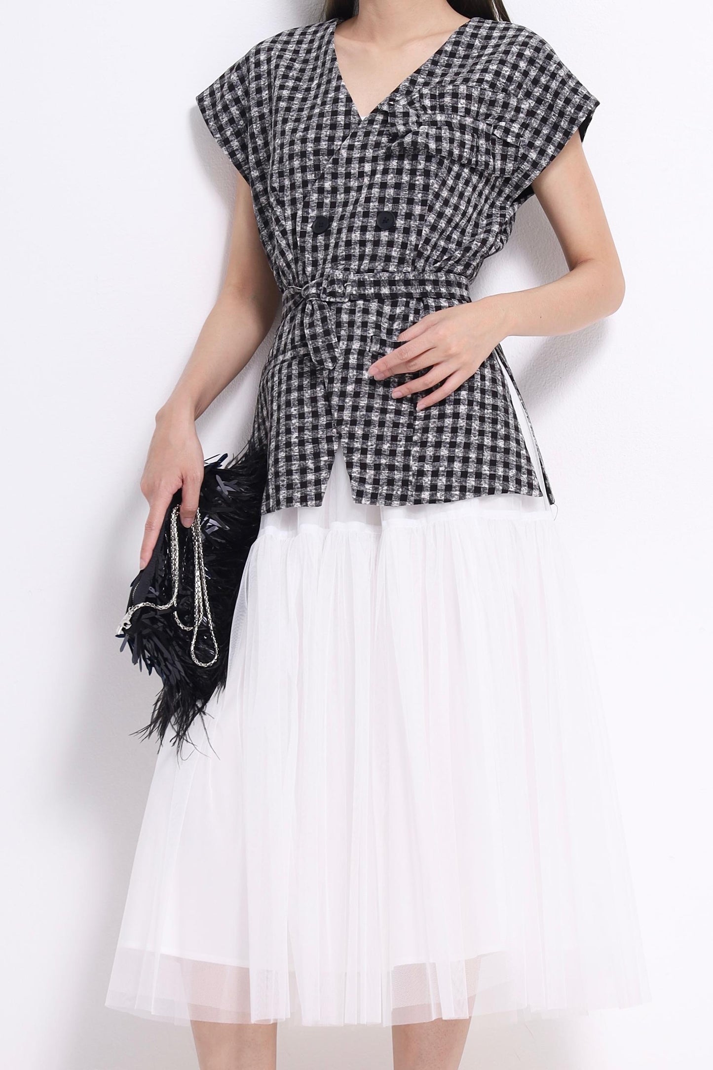 Ellina Flowy Tulle Skirt
