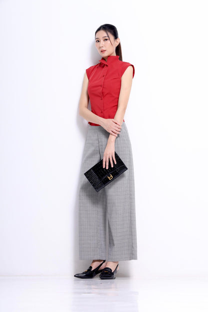 Juanita Asymmetrical Button Down Shirt