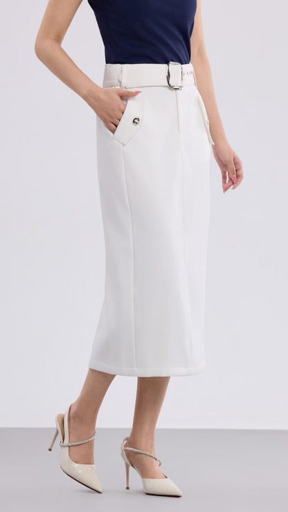 Aurelia Midi Pencil Skirt
