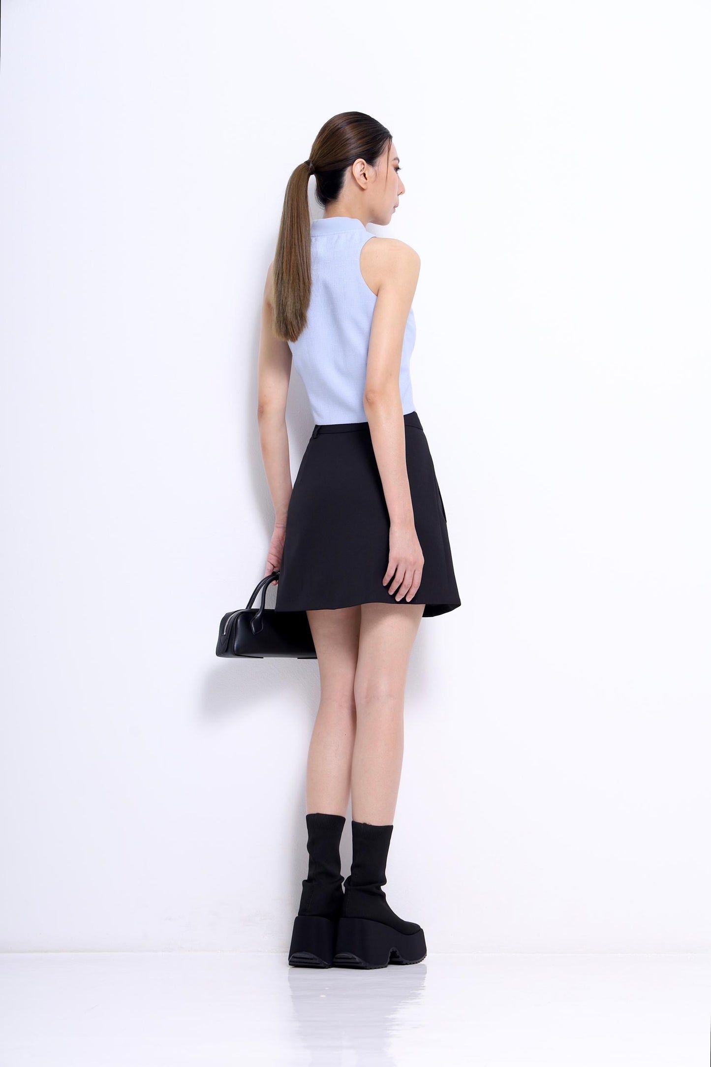 Renee A-line Overlap Skirt