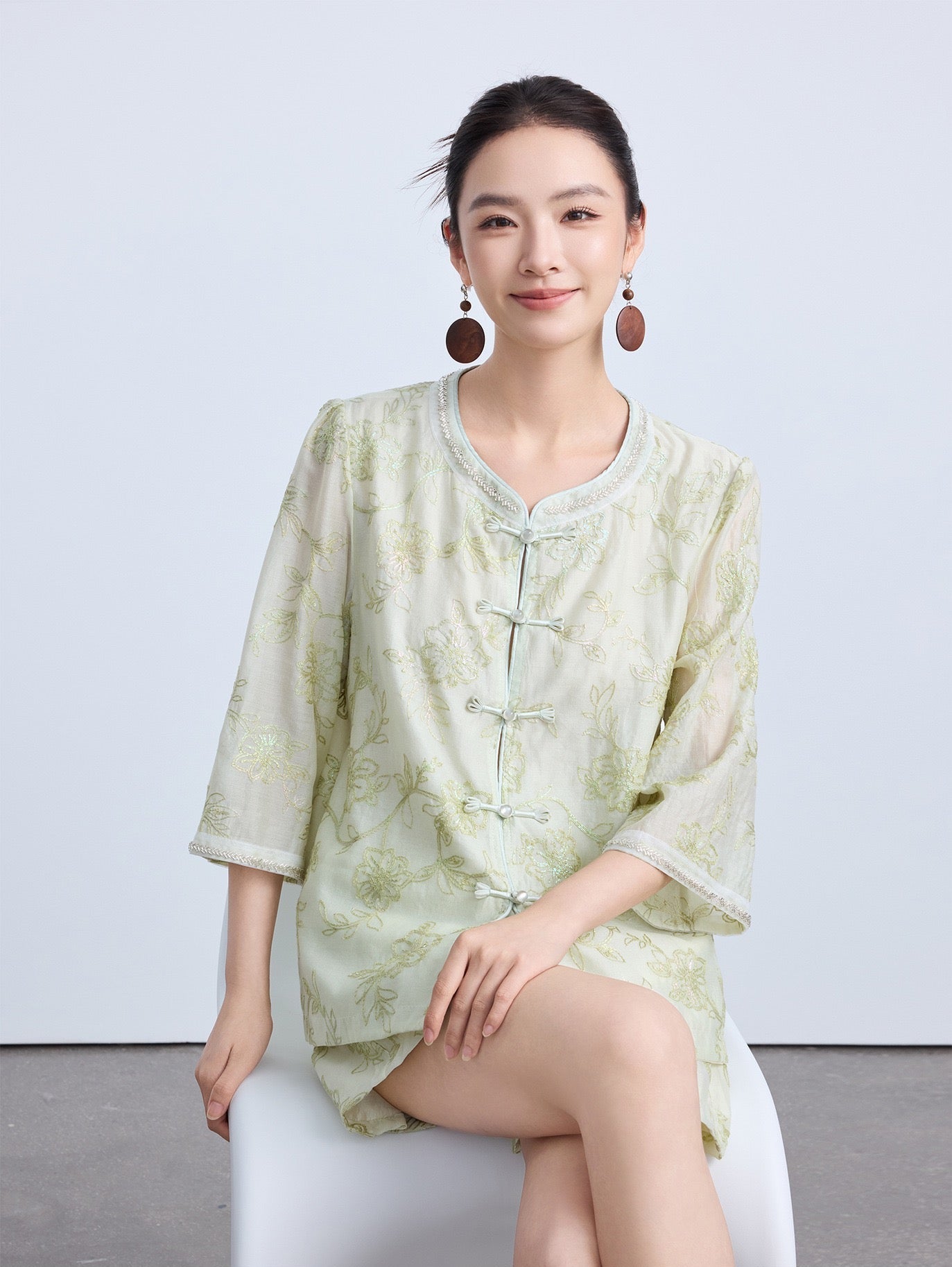 Si Yi Orient Silk Print Set