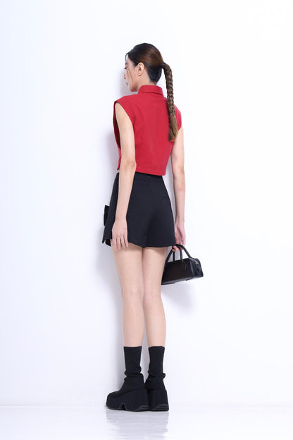 Sera Ribbon Tailored Skorts