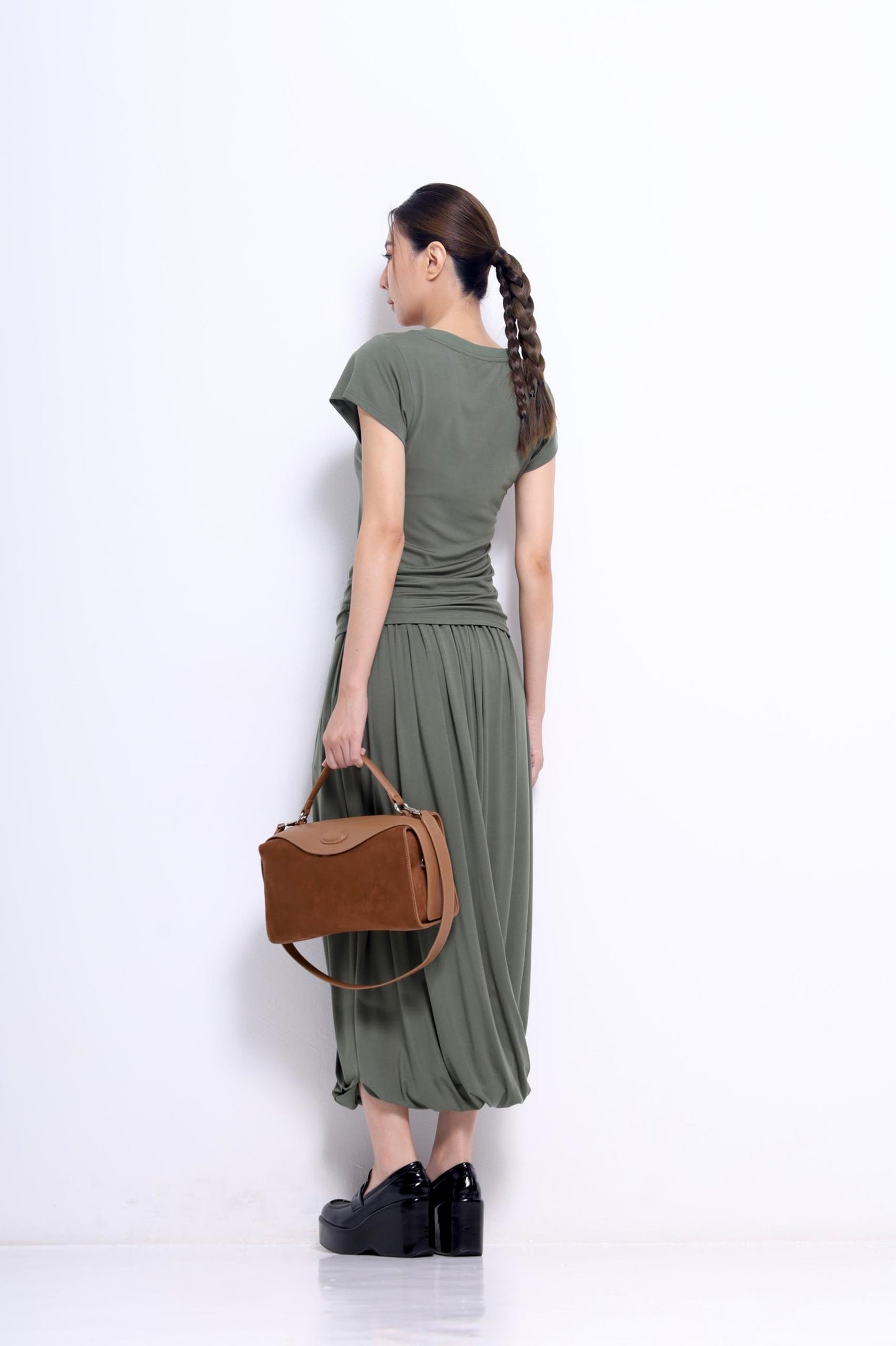 Jay Asymmetrical V-neck Tee