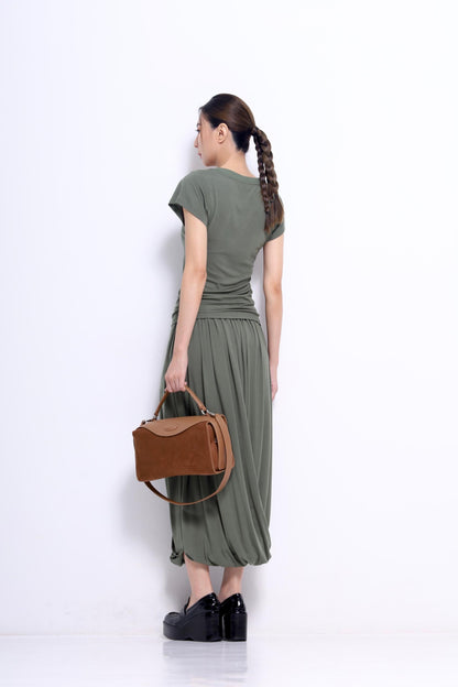 Jay Asymmetrical V-neck Tee
