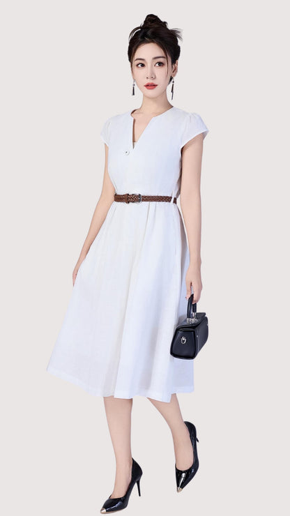 Ziri V-Neck Aline Dress