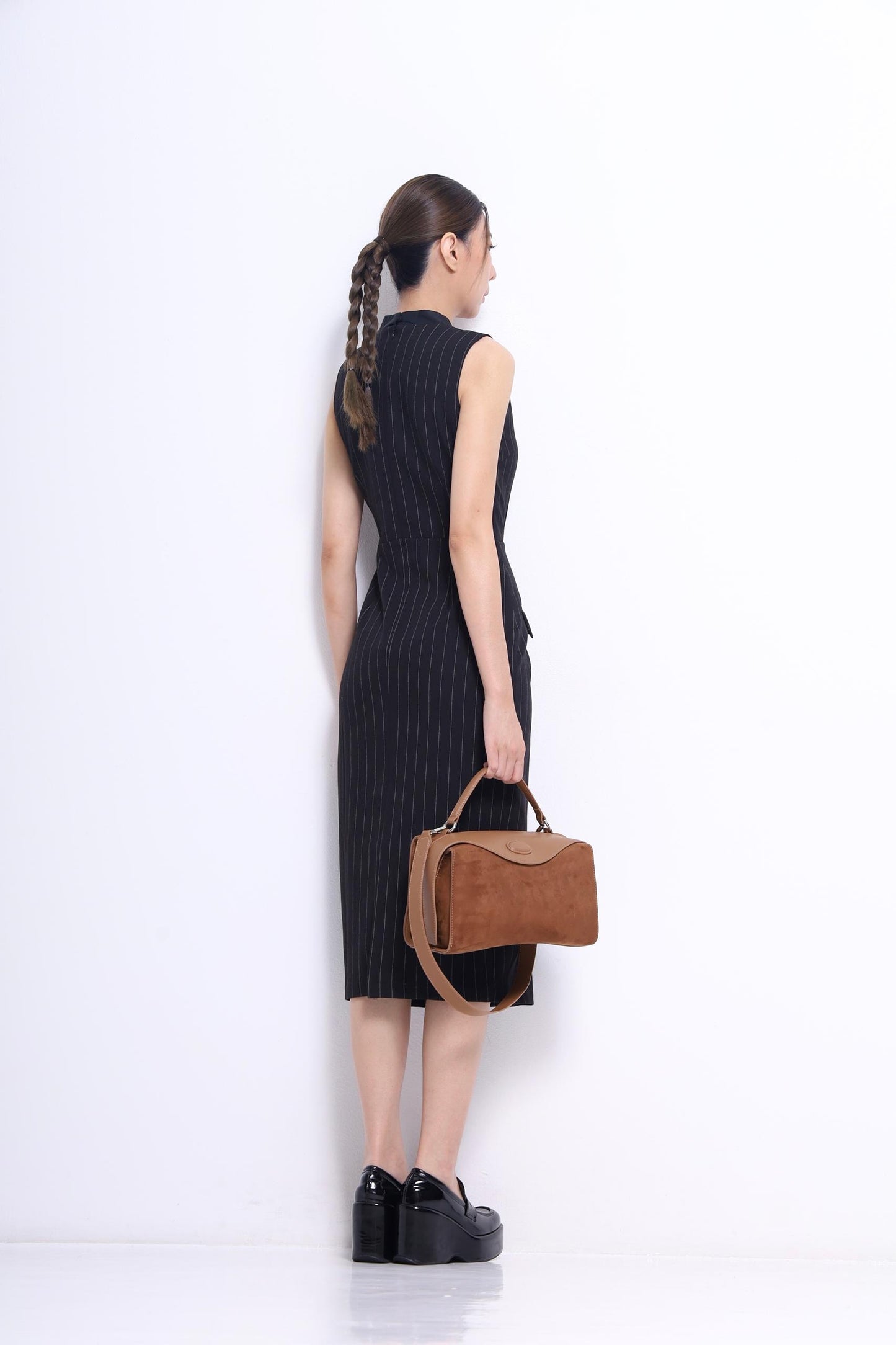 Miranda V-Neck Midi Dress