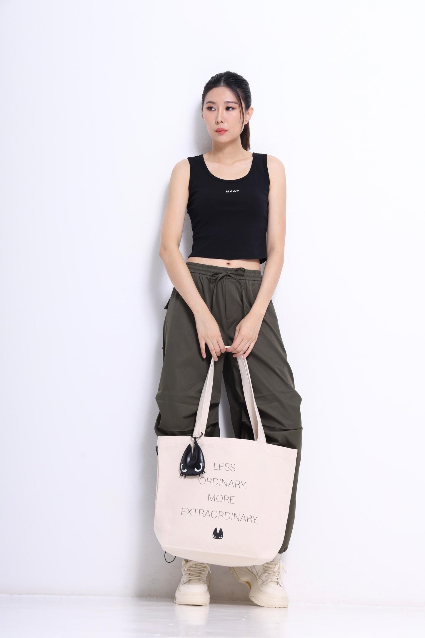 Omo Pleated Cargo Pants