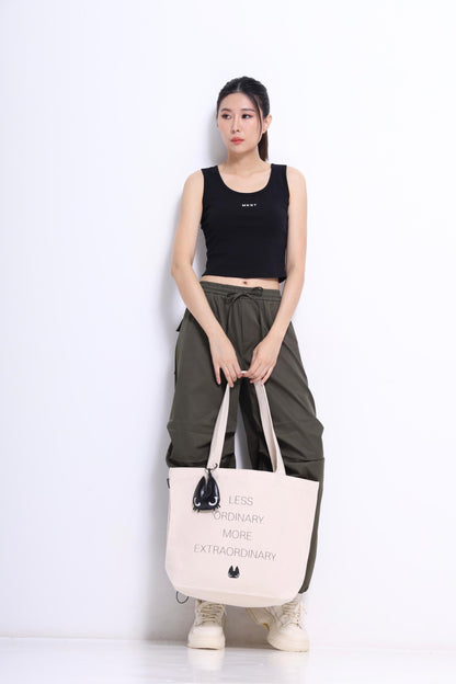 Omo Pleated Cargo Pants