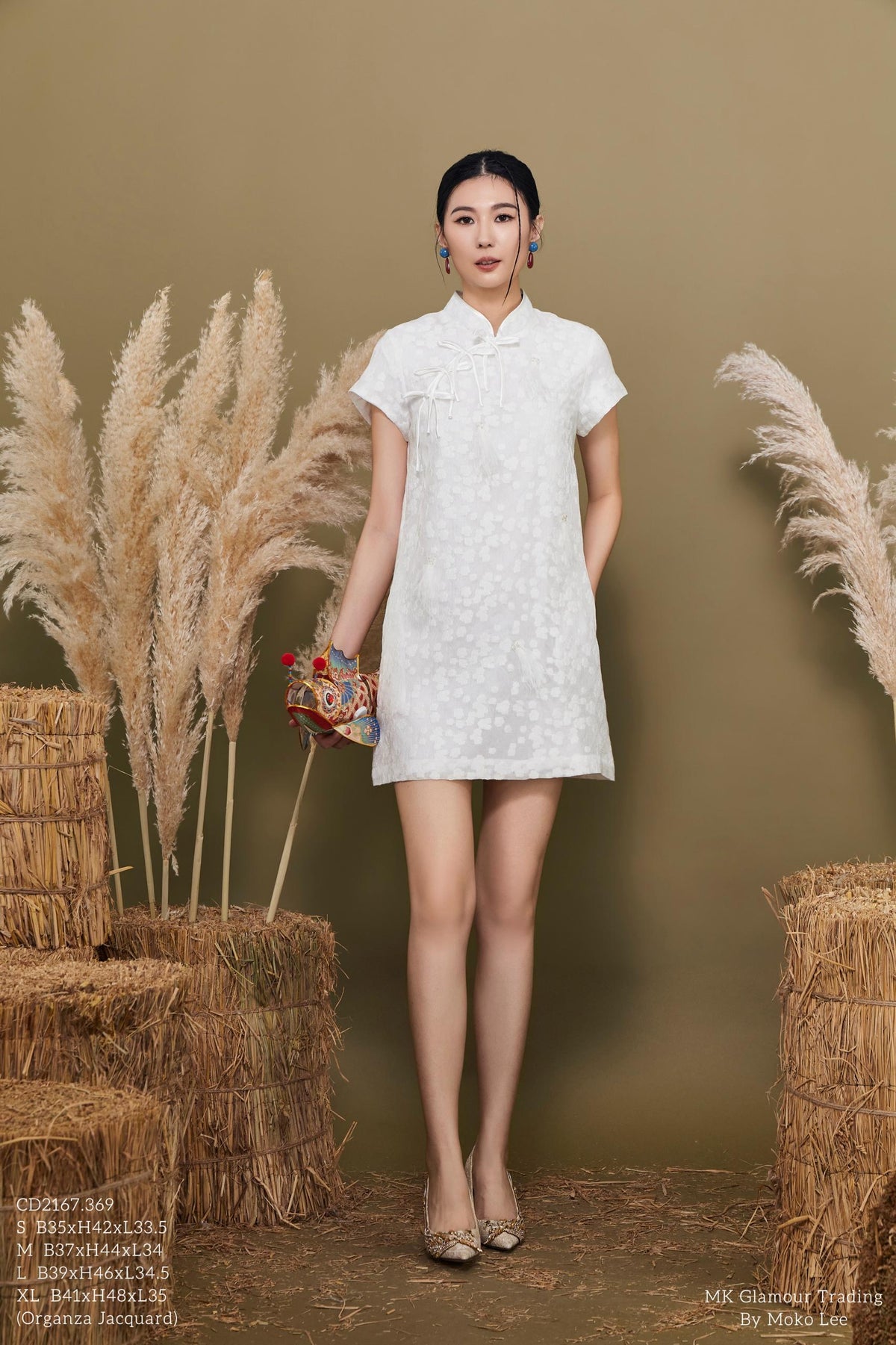 Mei Orient Organza Qipao Dress