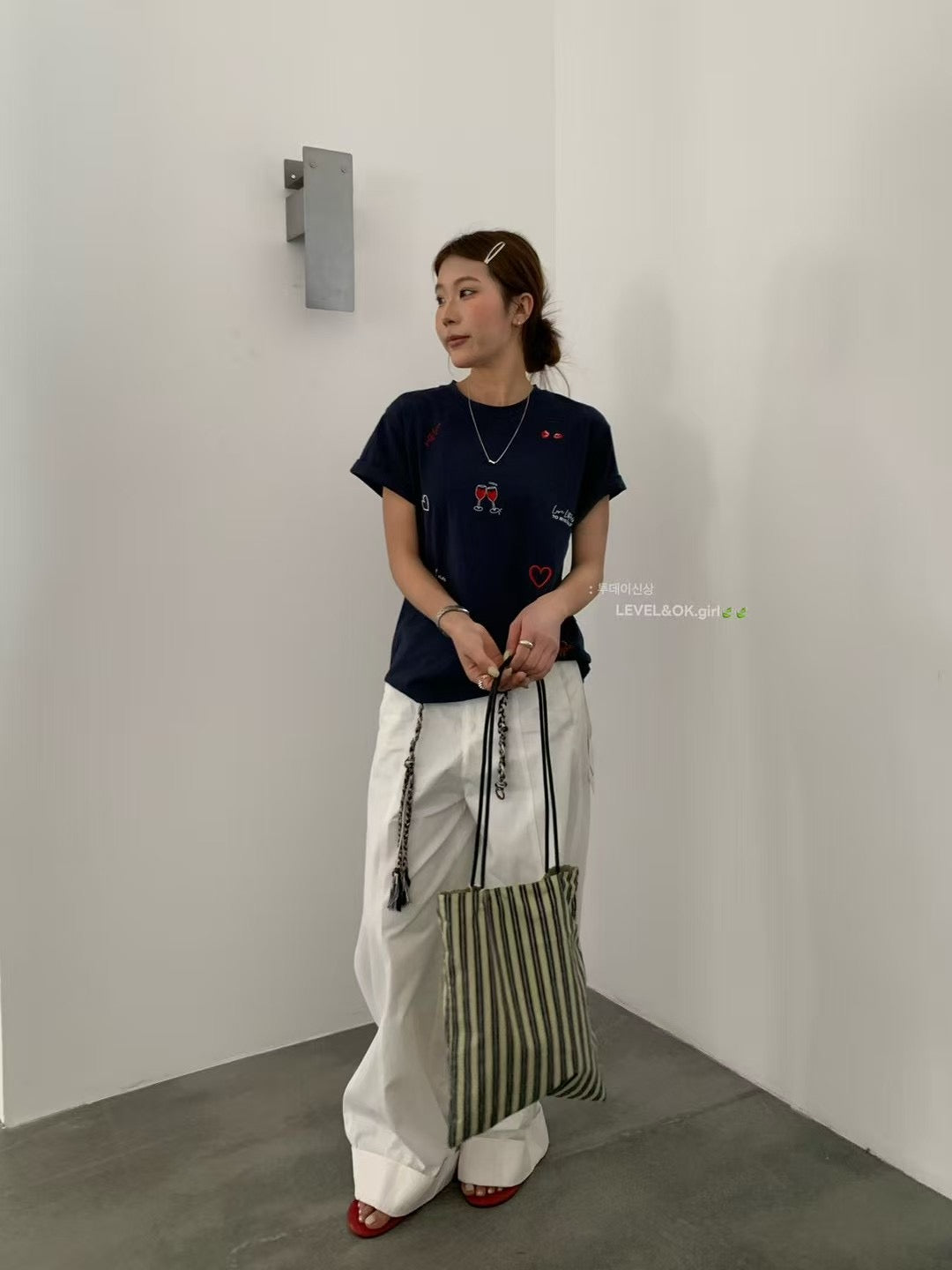 Love Yourself Embroidered Tee