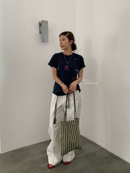 Love Yourself Embroidered Tee