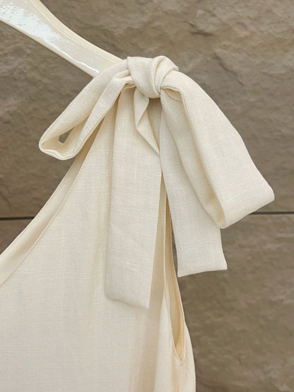 Emy Linen A-line Dress