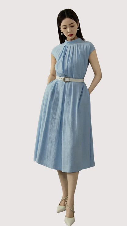 Ziri Round Neck Aline Dress