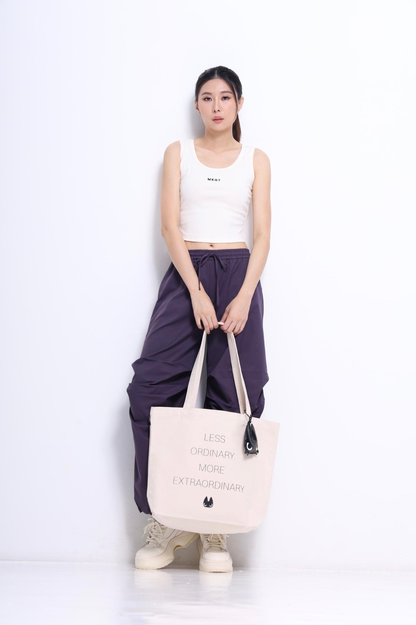 Omo Pleated Cargo Pants