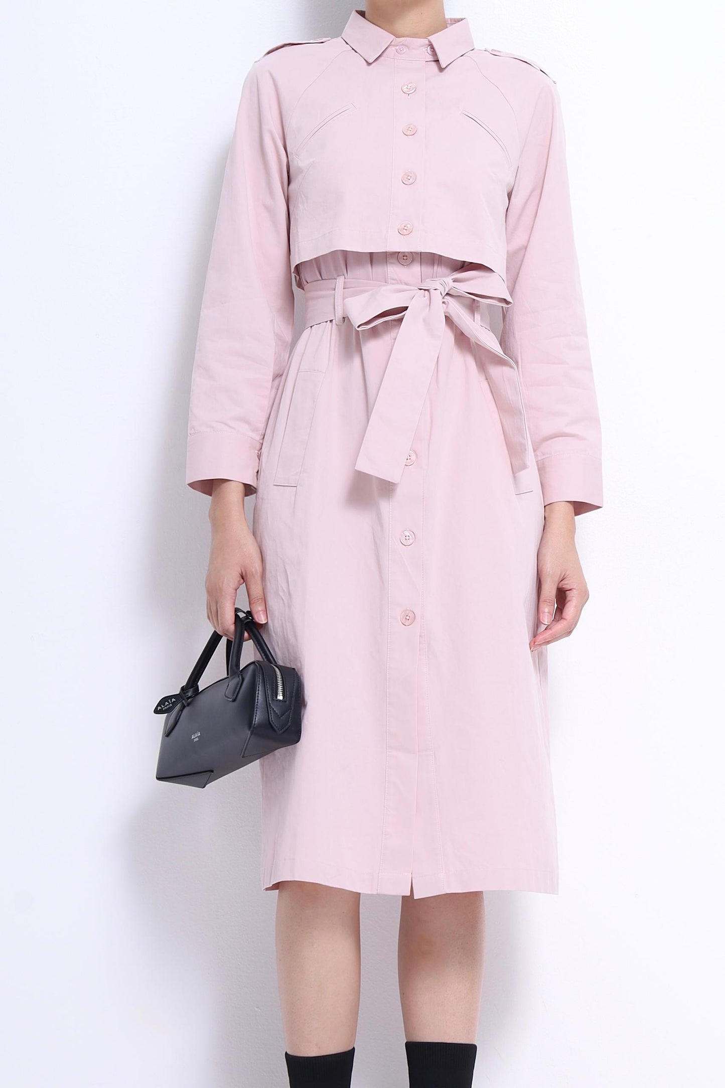 Amanda Trench Shirt Dress