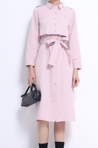 Amanda Trench Shirt Dress