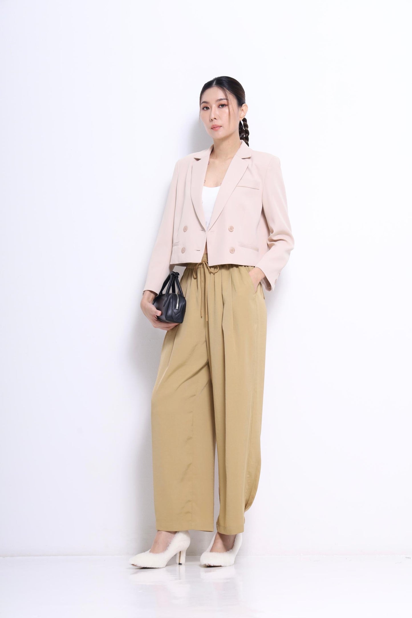 Kate Cropped Lace Jacket