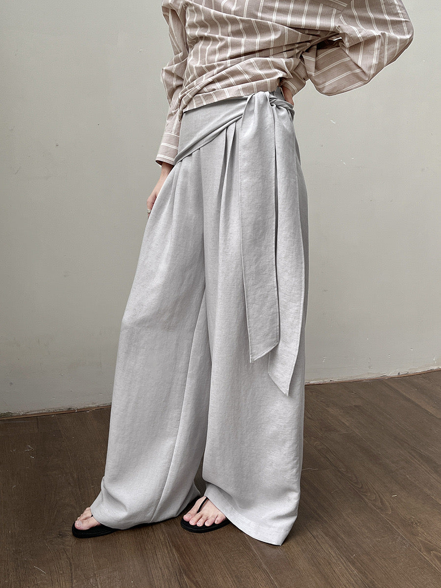 Vera Wide Leg Linen Pants