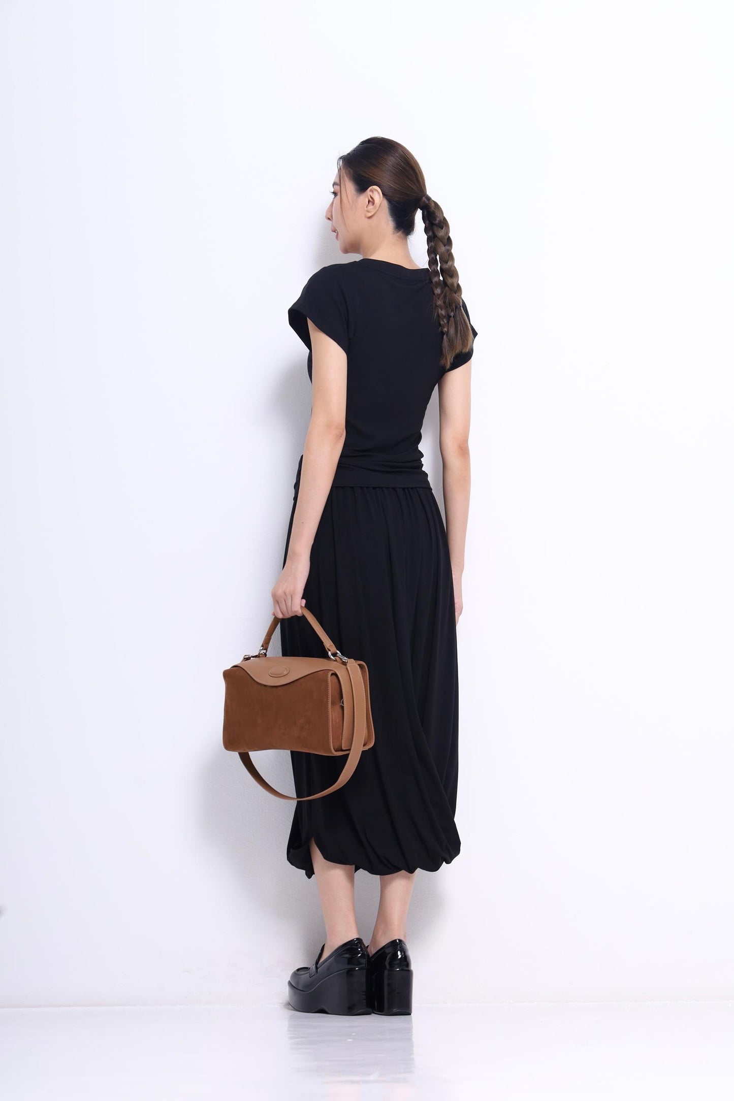 Jay Asymmetrical V-neck Tee