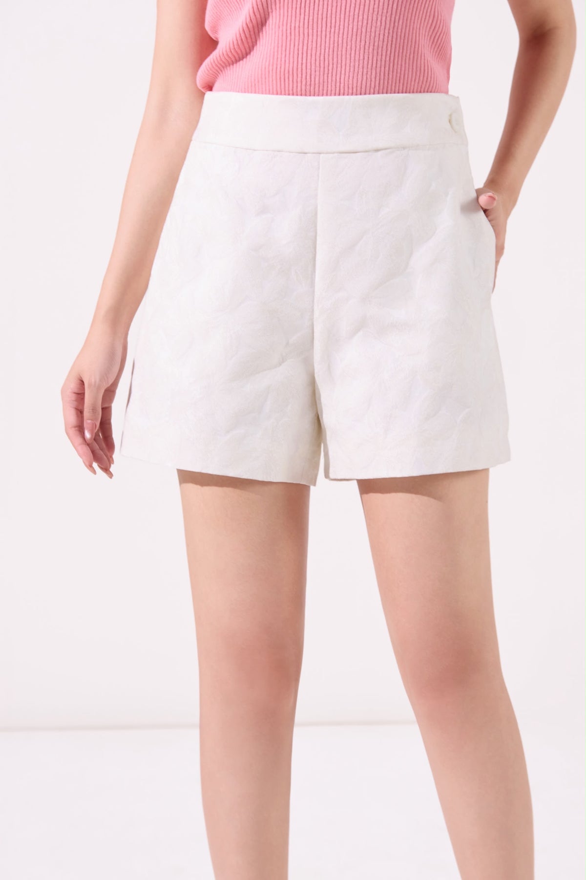 Lin Oriental Jacquard Shorts