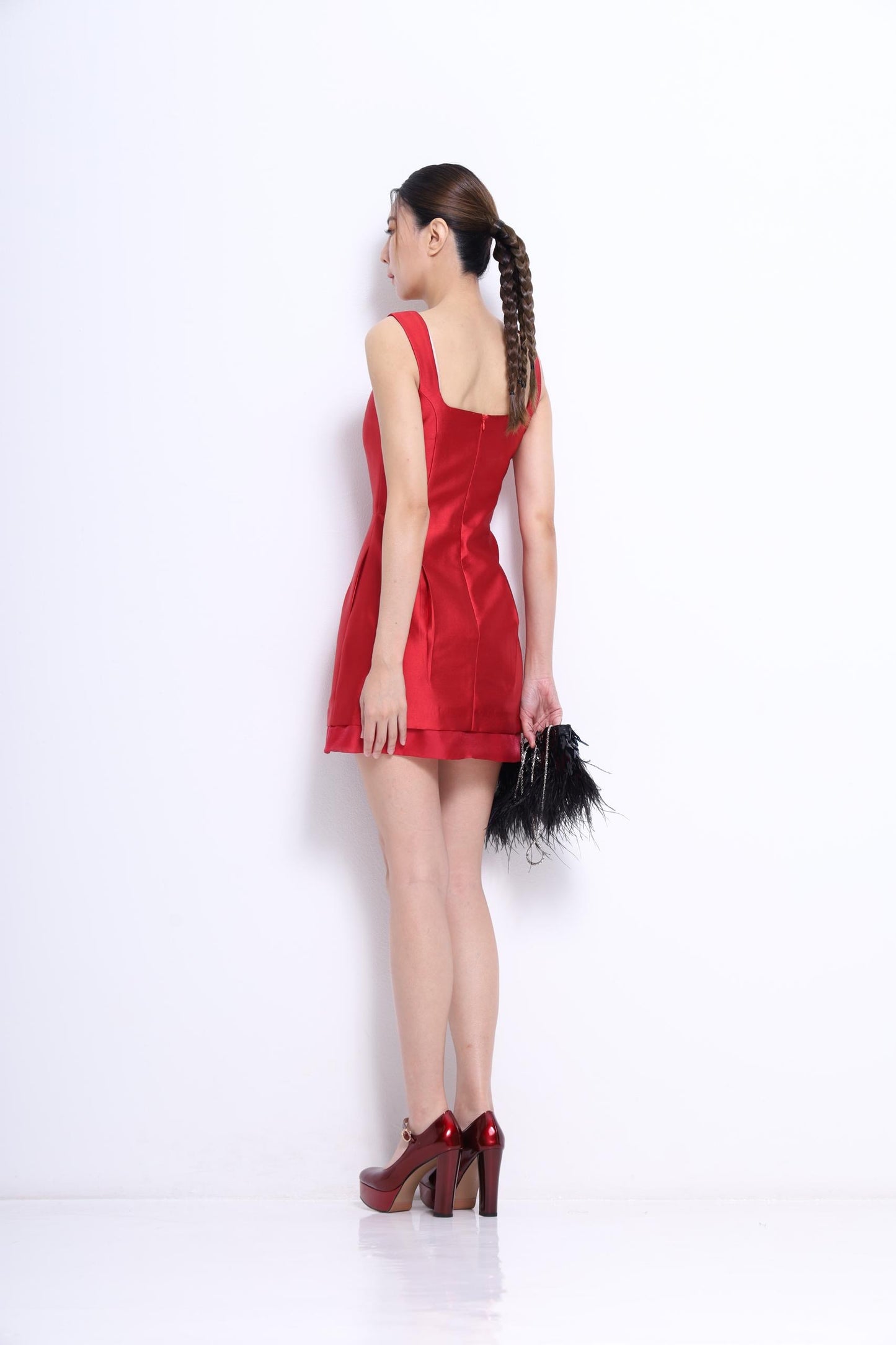 Venice Square Neck A-line Dress