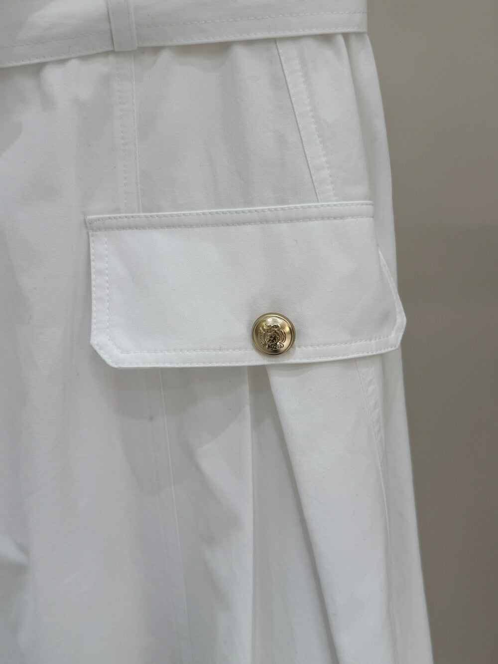Sonia Belted A-line Skirt