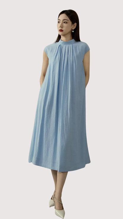 Ziri Round Neck Aline Dress