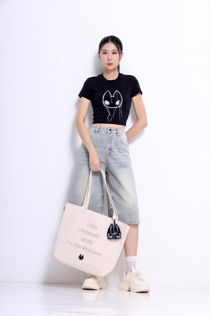 Omo Fitted Cropped Tee