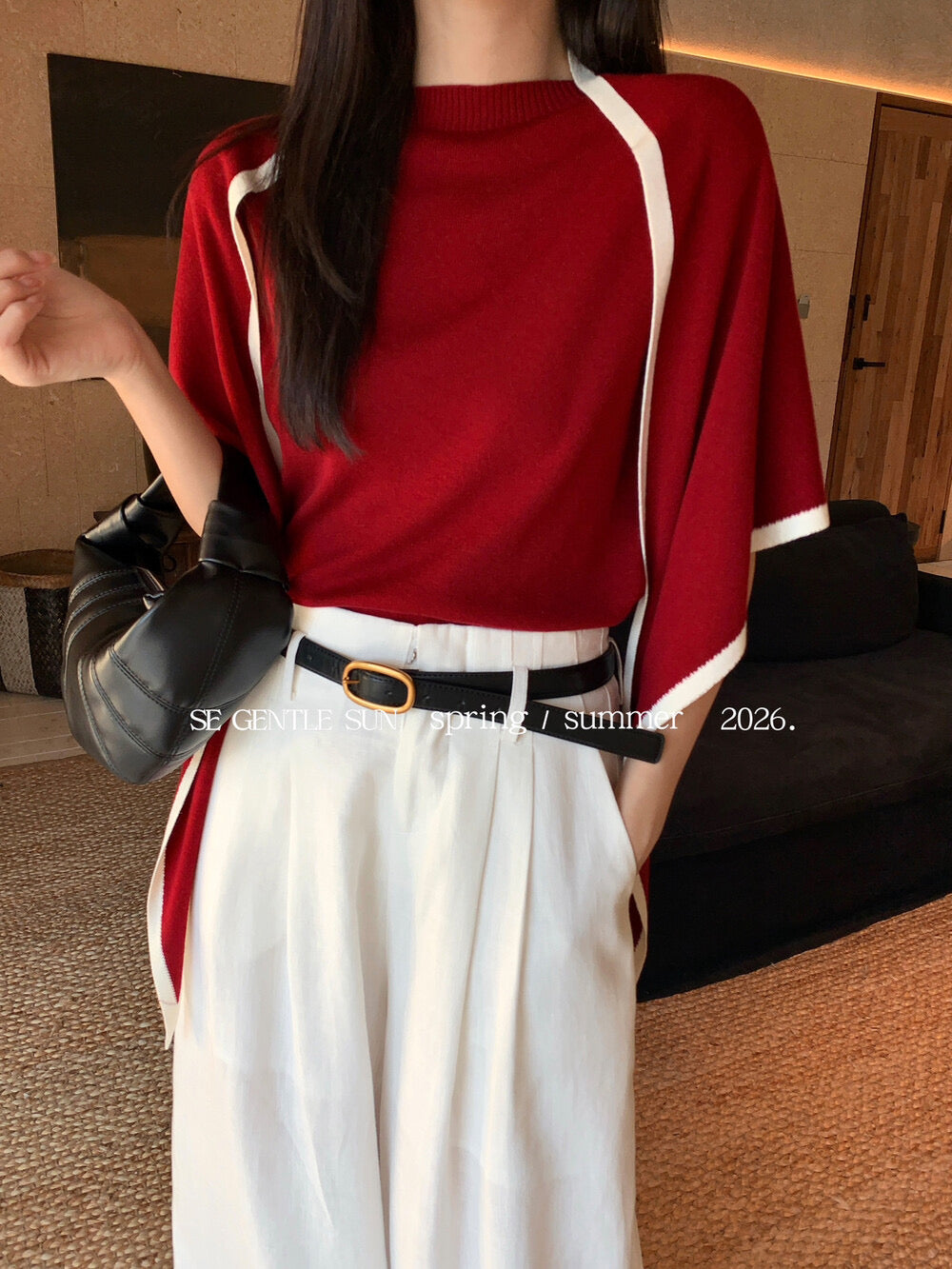 Hana 2-Piece Knit Blouse