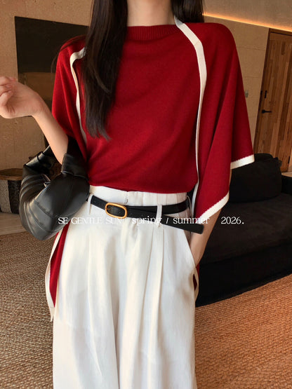 Hana 2-Piece Knit Blouse