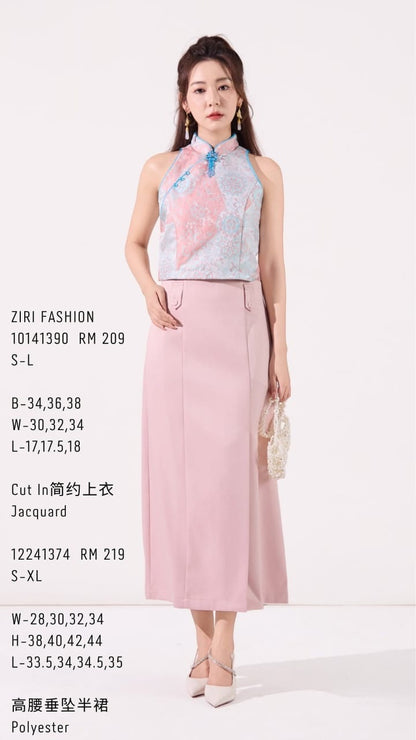 Lin Oriental Cut In Top