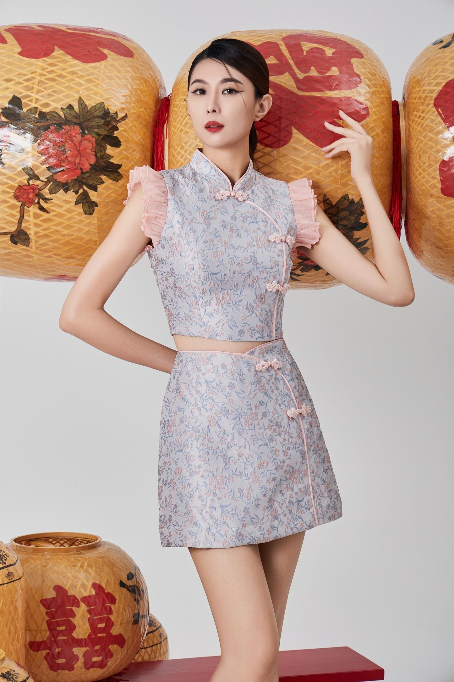 Hui Orient Mini Skirt