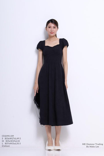 Daisy Floral Embroidered Dress
